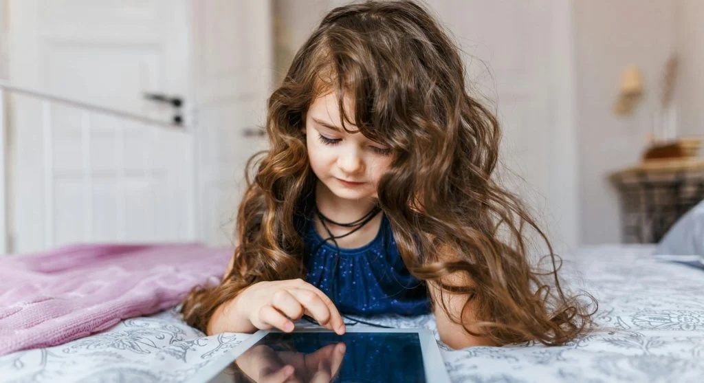 kid hearing screen time rules