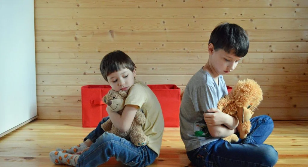 kids arguing fairness concept