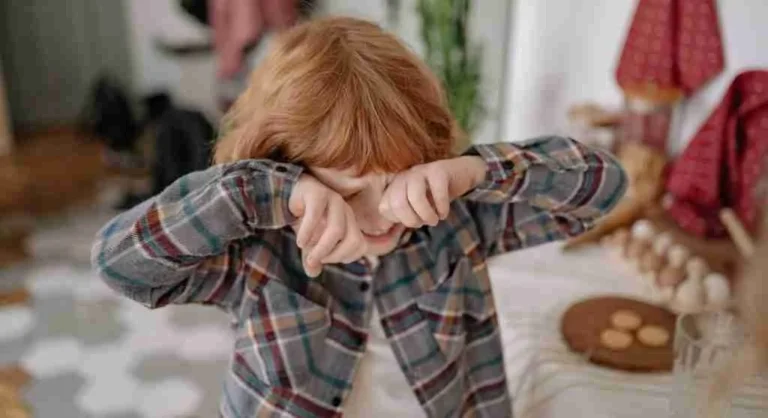 Child reacting strongly to something that feels unfair at home