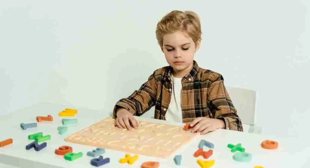 Child learning that uppercase and lowercase letters can represent the same letter